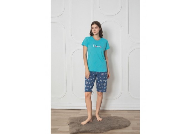 Pijama Dama Baki Capri 5016